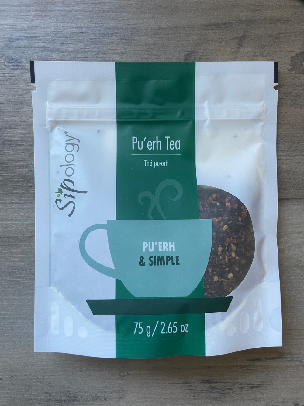 Butterscotch Brittle Pu’erh Tea from Sipology by Steeped Tea